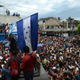 Honduran immigrants head toward Guatemala October 19, 2018.
